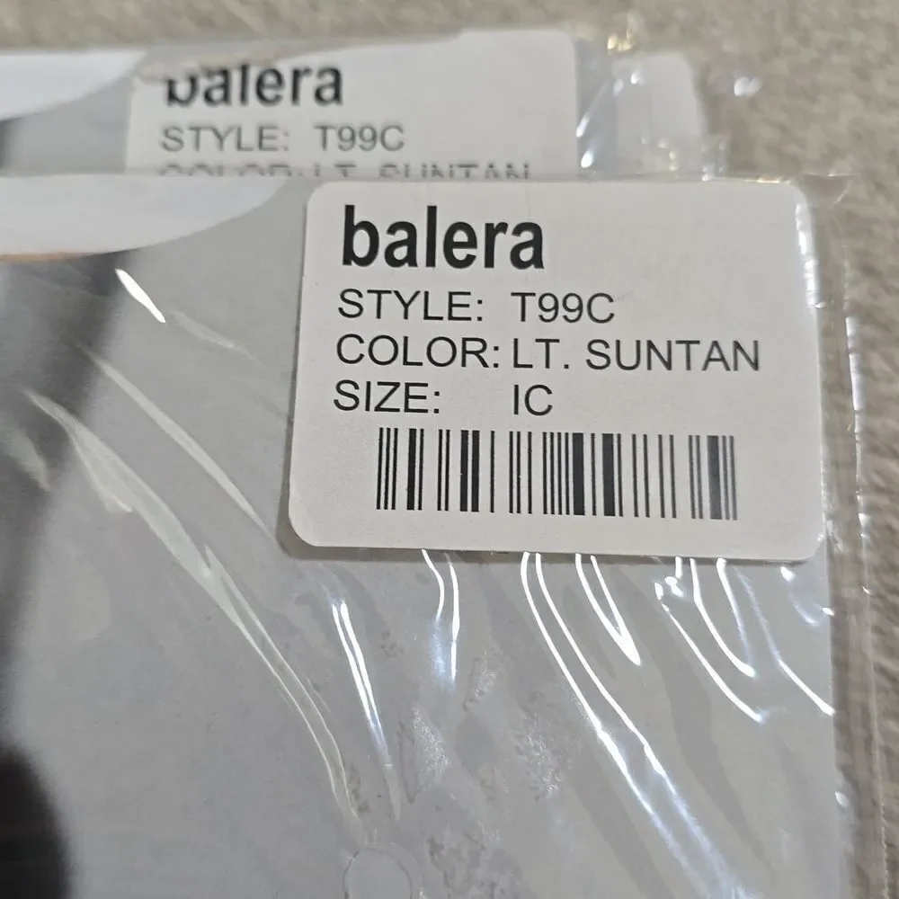 BALERA Dancewear Footed Ballet Tights LT Suntan
